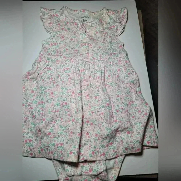 Carter's dress with jacket 6 months 100% cotton - Picture 2 of 8